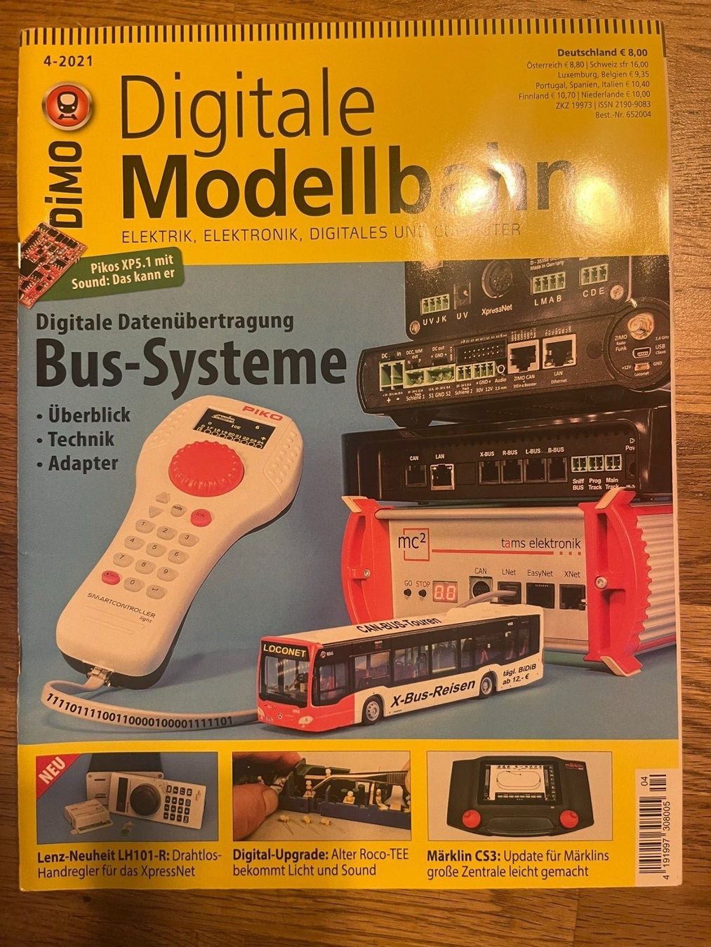 Modellini di ferrovie: Digitale Modellbahn 4/2021 - Bus Systeme – Usato da Rickenbach b. Wil venduto da KadiAdi