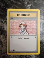 Pokemon Karte Bill Trainer 1. Edition Basis Set Deutsch