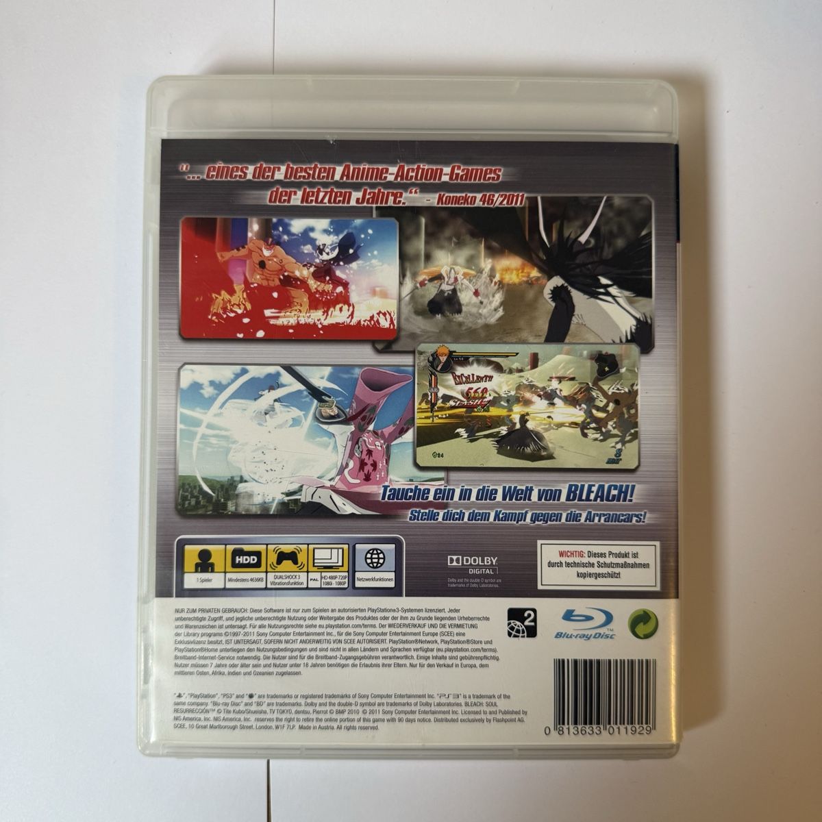 Sony Giochi: PS3 Bleach Soul Resurreccion – Usato da Vésenaz venduto da RMShop 1