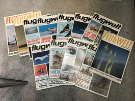 Flugwelt International, Sammlung von Heften, 12stk