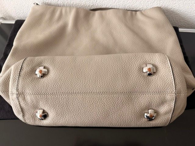Navyboot Borse da donna: Schultertasche von Navyboot, helles beige – Usato da Worb venduto da Soben 5