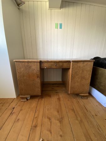 Schreibtisch aus Holz, Vintage
