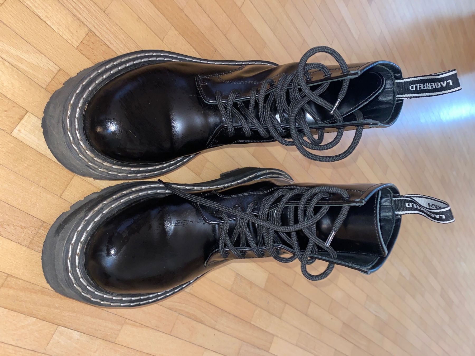Karl Lagerfeld Herrenschuhe: Karl Lagerfeld Stiefel – Neu (gemäss Beschreibung) aus Winterthur von Nadine577 1