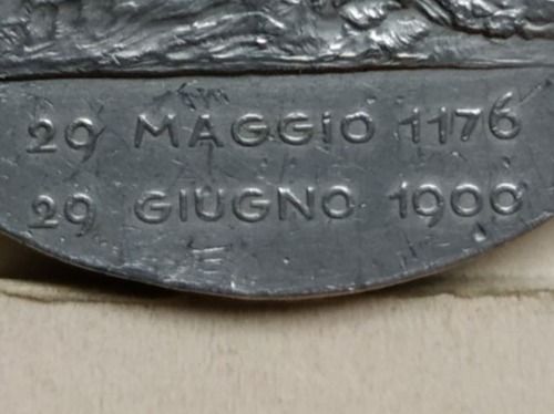 Medaillen: Italia - Pontida - Legnano - 1176 - 1900 – Gebraucht aus Sorengo von 74in 3