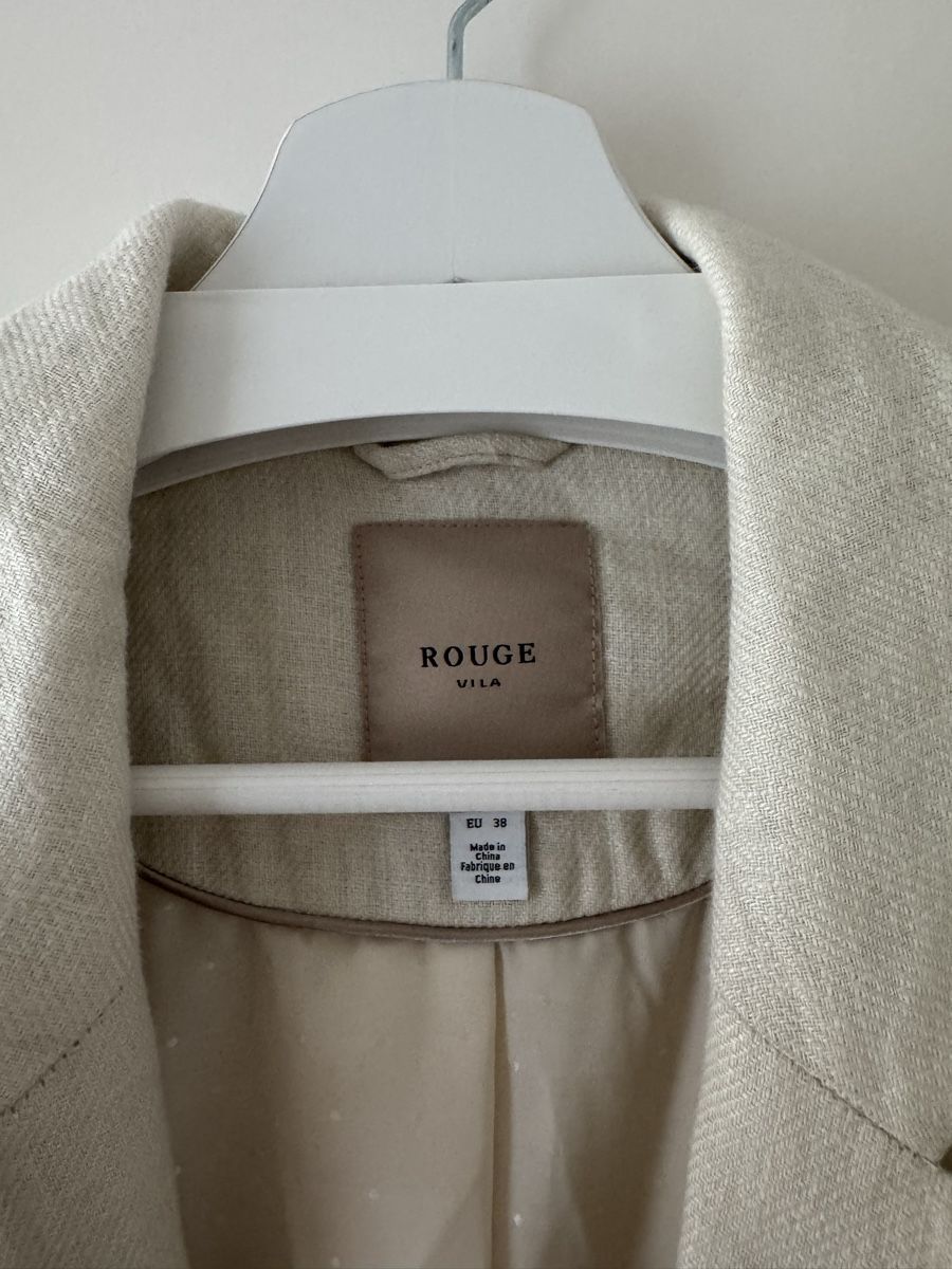 Vila Giacche: Blazer beige Leinen – Usato da Zürich venduto da ale_5f2y 3