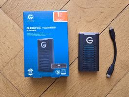 G-DRIVE mobile SSD R-Series 1TB USB-C Thunderbolt 3 SSD