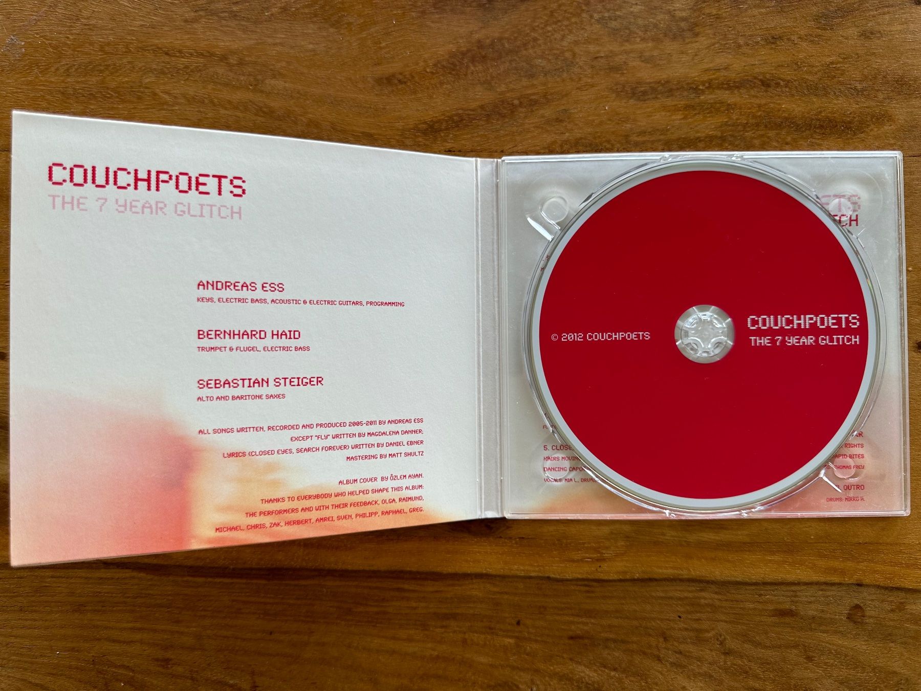 CDs: Couchpoets - The 7 Year Glitch – Gebraucht aus Horgen von flyingpenguin2000 1