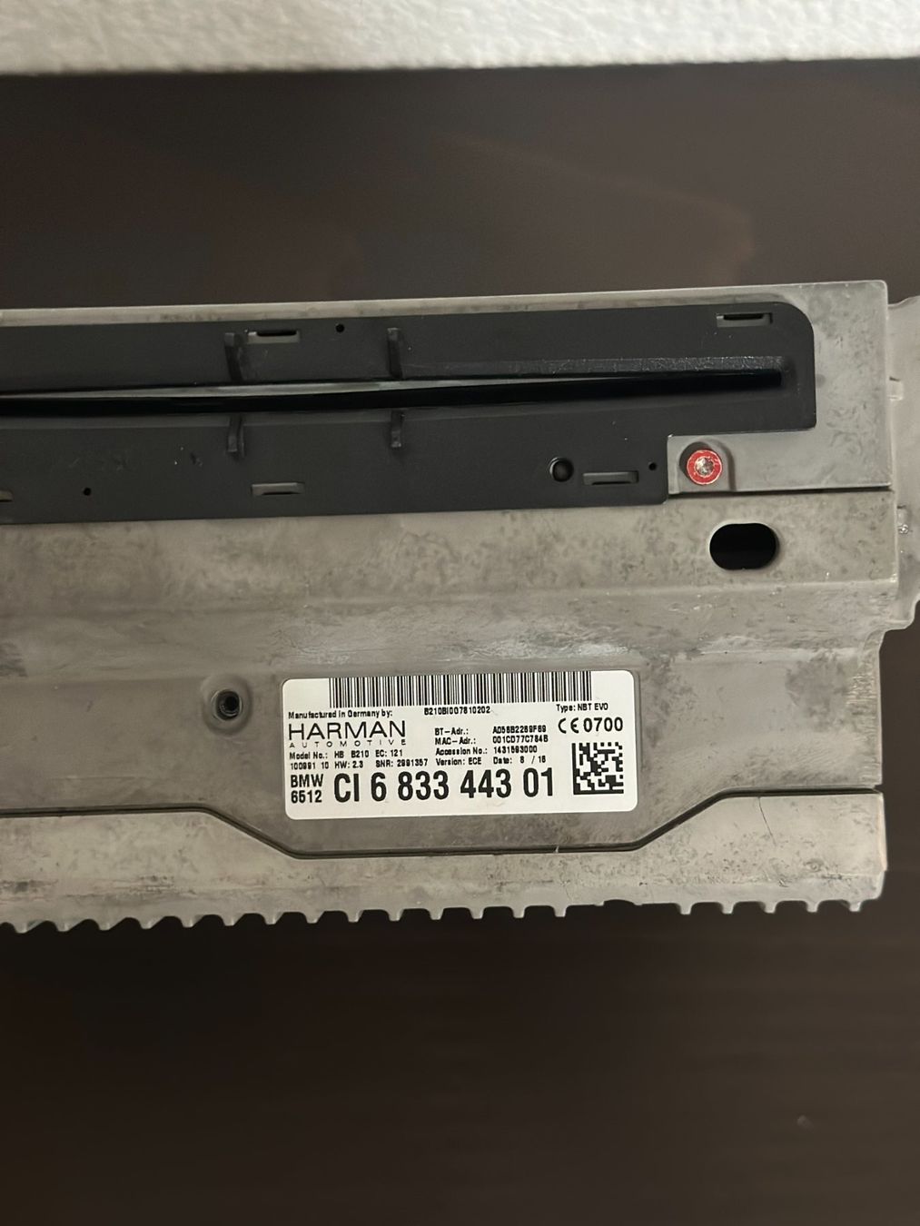 Componenti elettronici: Headunit High 2 NBT EVO HU – Difettoso da Heerbrugg venduto da Rheintal0 1