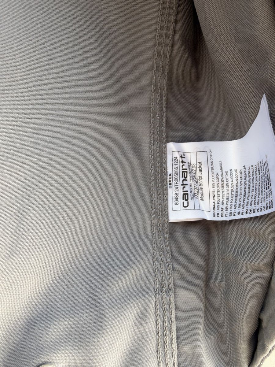 Carhartt Jacken: CARHARTT WIP MODULE SCRIPT JACKE – Neu und originalverpackt aus Oensingen von emi_hs6g 2