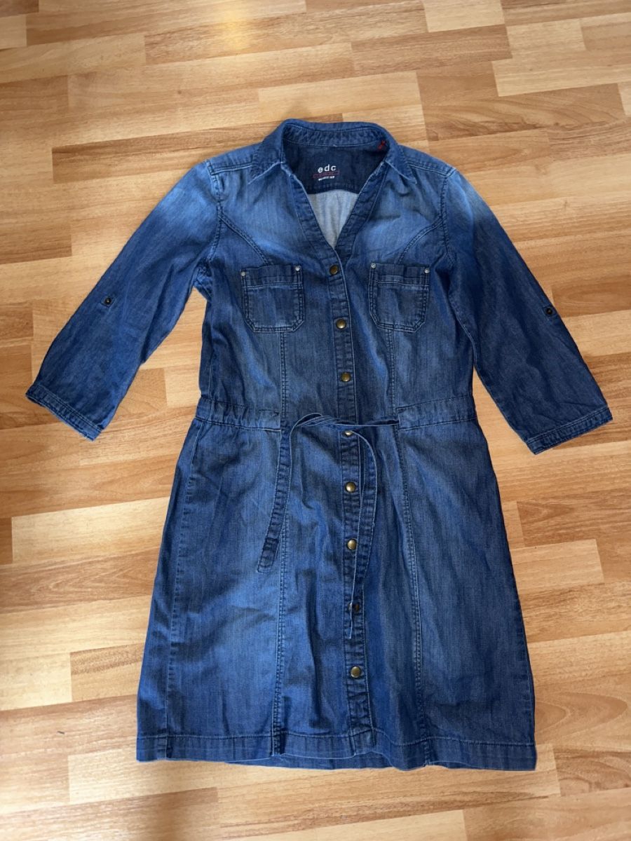 Vestiti: Jeans Kleid edc Gr. 36 blau – Usato da St. Gallen venduto da mai_zpt7