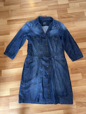 Jeans Kleid edc Gr. 36 blau