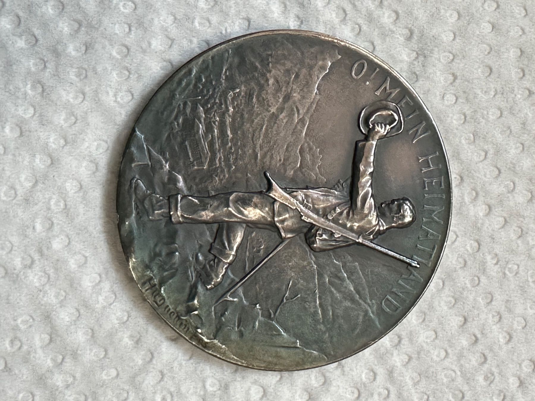 Medaglie: Schützenmedaille 1899 Engelberg – Usato da Kandergrund venduto da honey-art_and_more 3