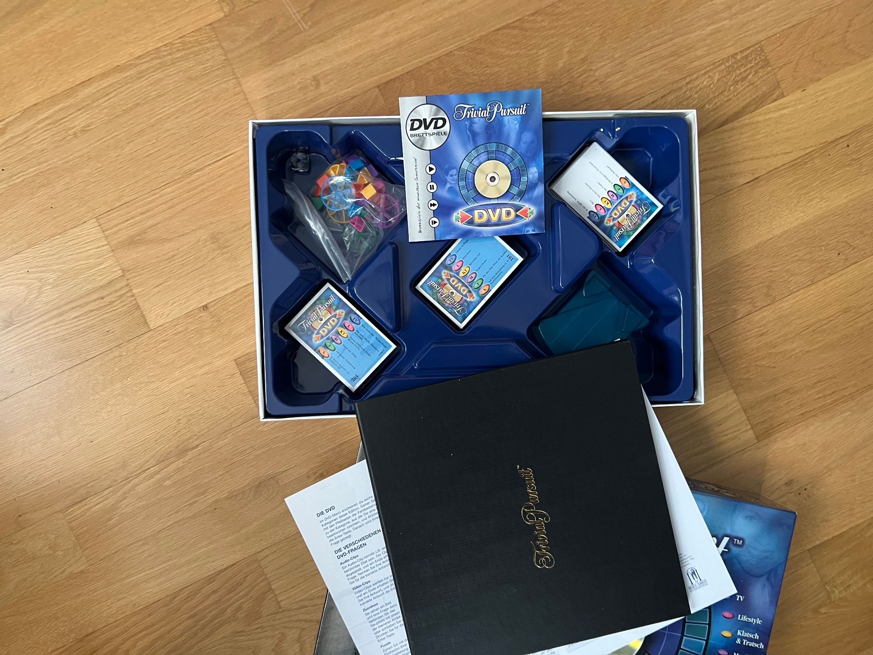 Parker Giochi: Trivial Pursuit mit dvd – Nuovo (secondo la descrizione) da Thun venduto da Siladi 1