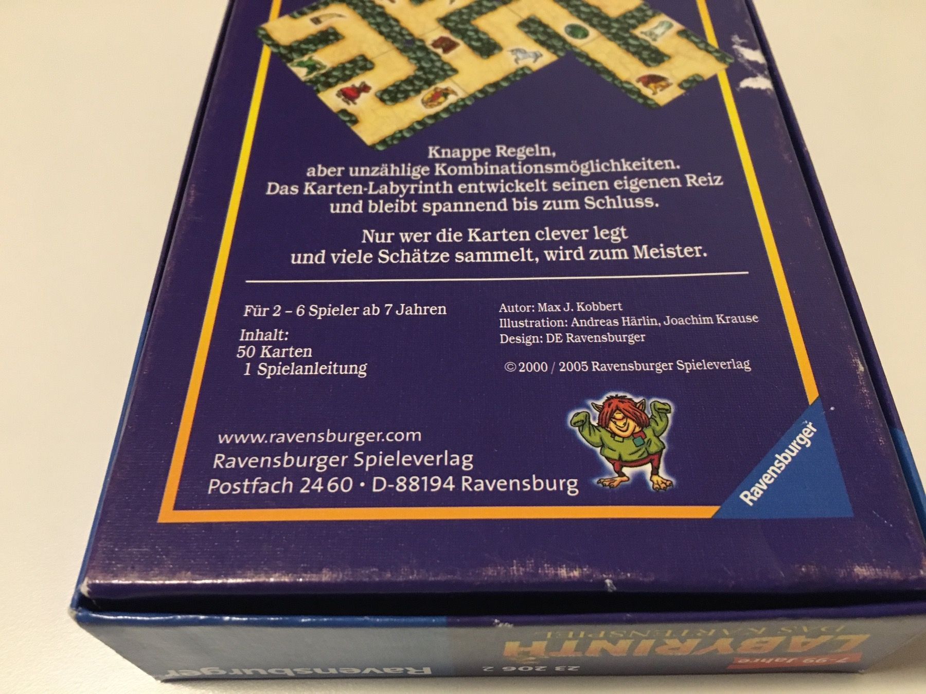 Ravensburger Giochi: LABYRINTH - Das Kartenspiel - Ravensburger - 2005 – Usato da Andwil SG venduto da Rainboli 4