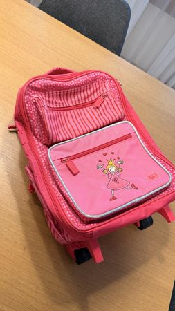 Rollkoffer Kinder Mädchen Sigikid Prinzessin Rosa