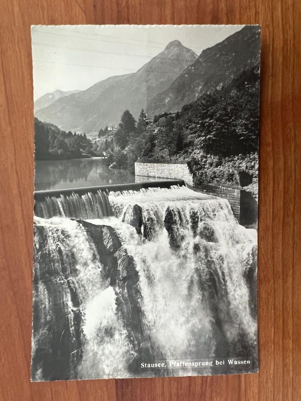Cartoline postali: AK Wassen Stausee Pfaffensprung  (G2204) – Nuovo (secondo la descrizione) da Hinwil venduto da Sidi4