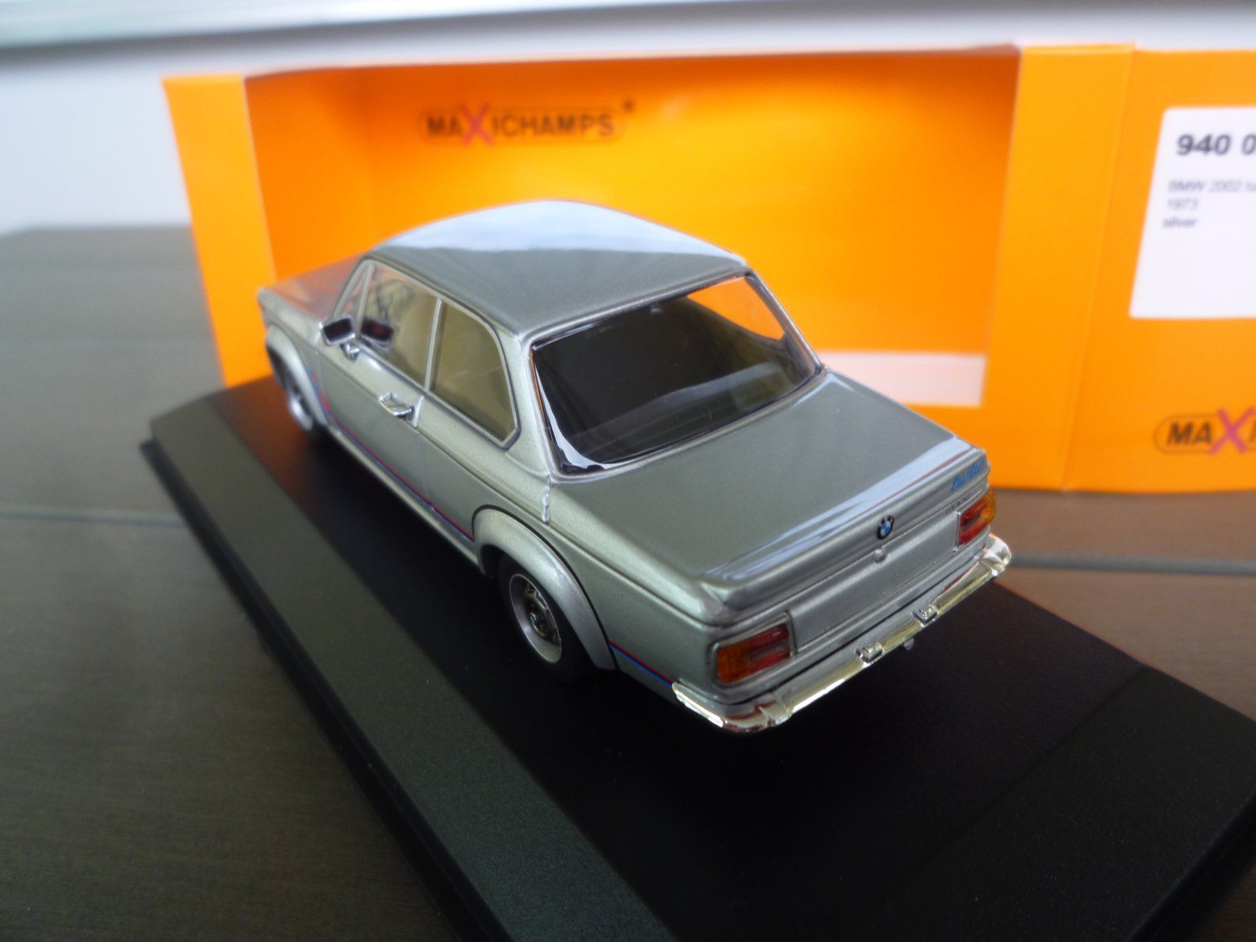 BMW Modellini d'auto: BMW 2002 turbo (1973) – Nuovo e nell'imballaggio originale da Flawil venduto da Imperiosud 3