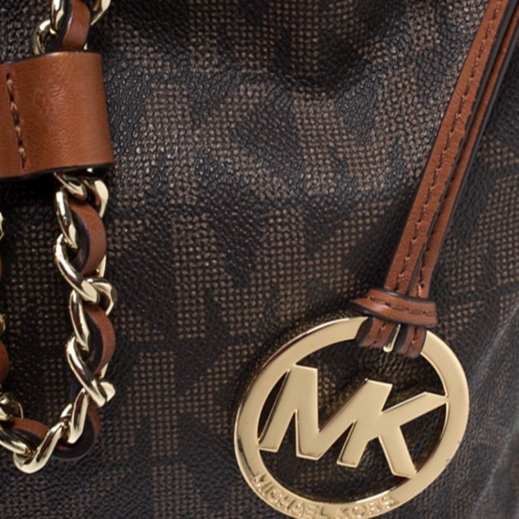 Michael Kors Sacs femmes: Michael Kors Handbag brown logo pattern excellent condition – D'occasion à Watt par Tomaf 3