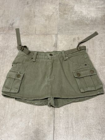 Street style🖤💚Army Green Cargo Skort
