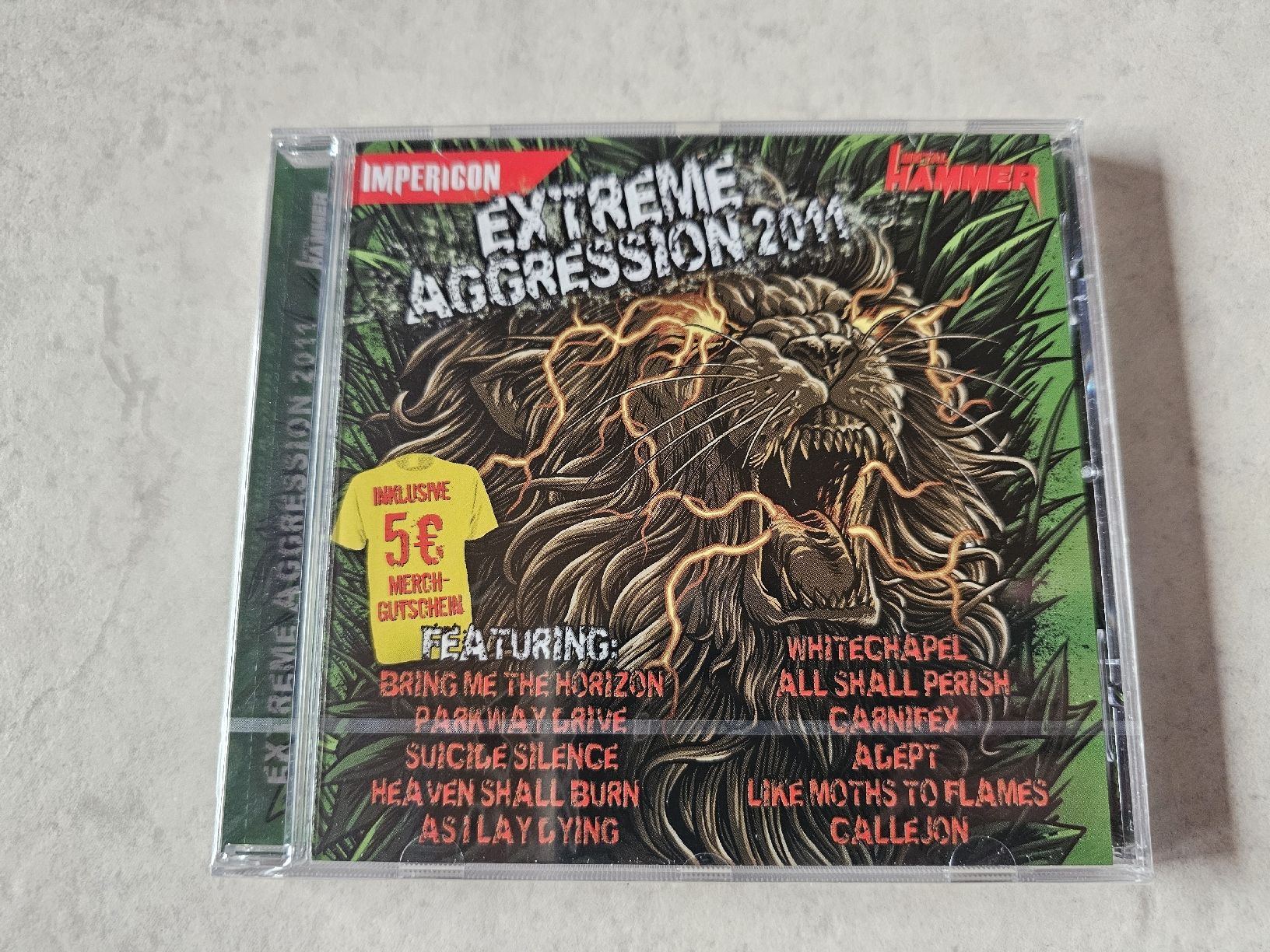CD: Extreme Aggression 2011  /  Fabrikneu – Nuovo e nell'imballaggio originale da Schneisingen venduto da backstore24