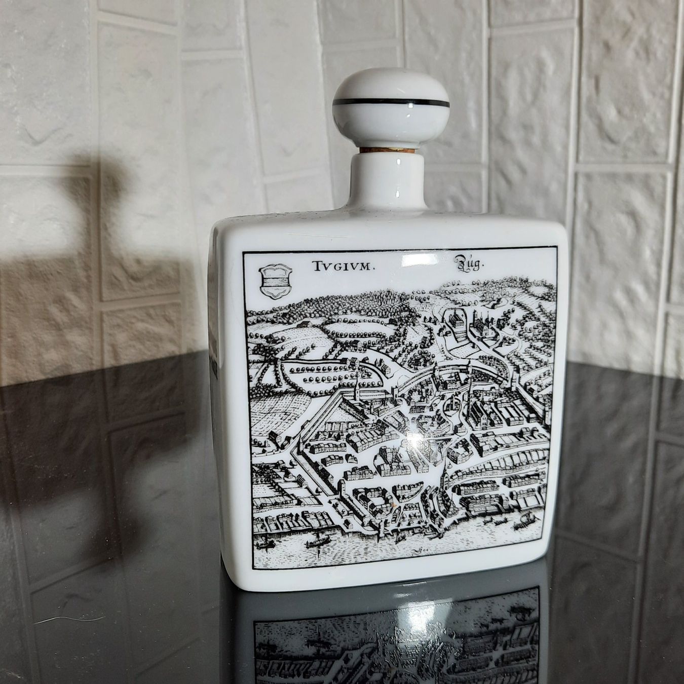 Altro: Keramik Schnappsflasche von Zug – Usato da Unterägeri venduto da Altgoldschmuck 2