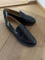 & Other Stories Loafers Echtleder schwarz Gr. 39, neu