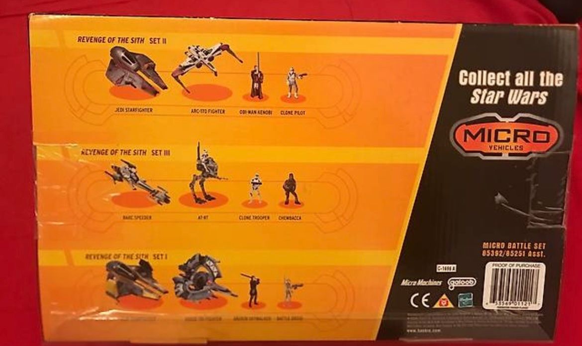Star Wars Figuren: Star Wars Raumschiff Revenge Sith Attack battle set ovp – Neu und originalverpackt aus Horn von HanSolo. 2