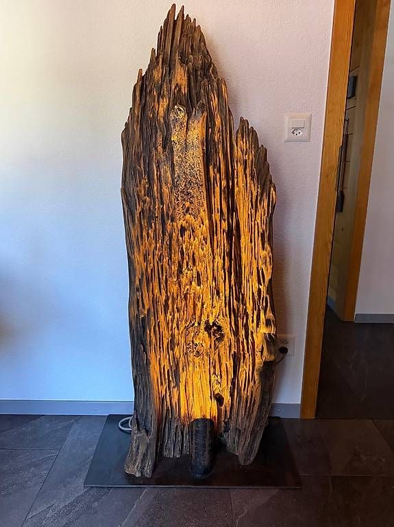 Lampes: Olivenbaum-Stehlampe – D'occasion à Unteriberg par wg52 1