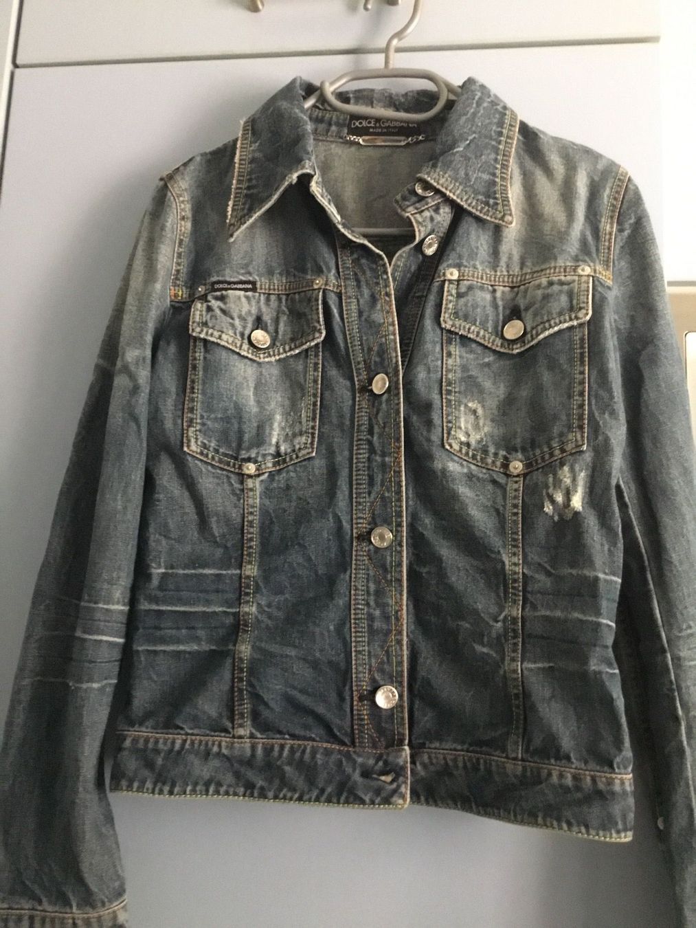 Dolce & Gabbana Giacche: Dolce Gabbana Jeansjacke – Usato da Niederhasli venduto da bluedog21