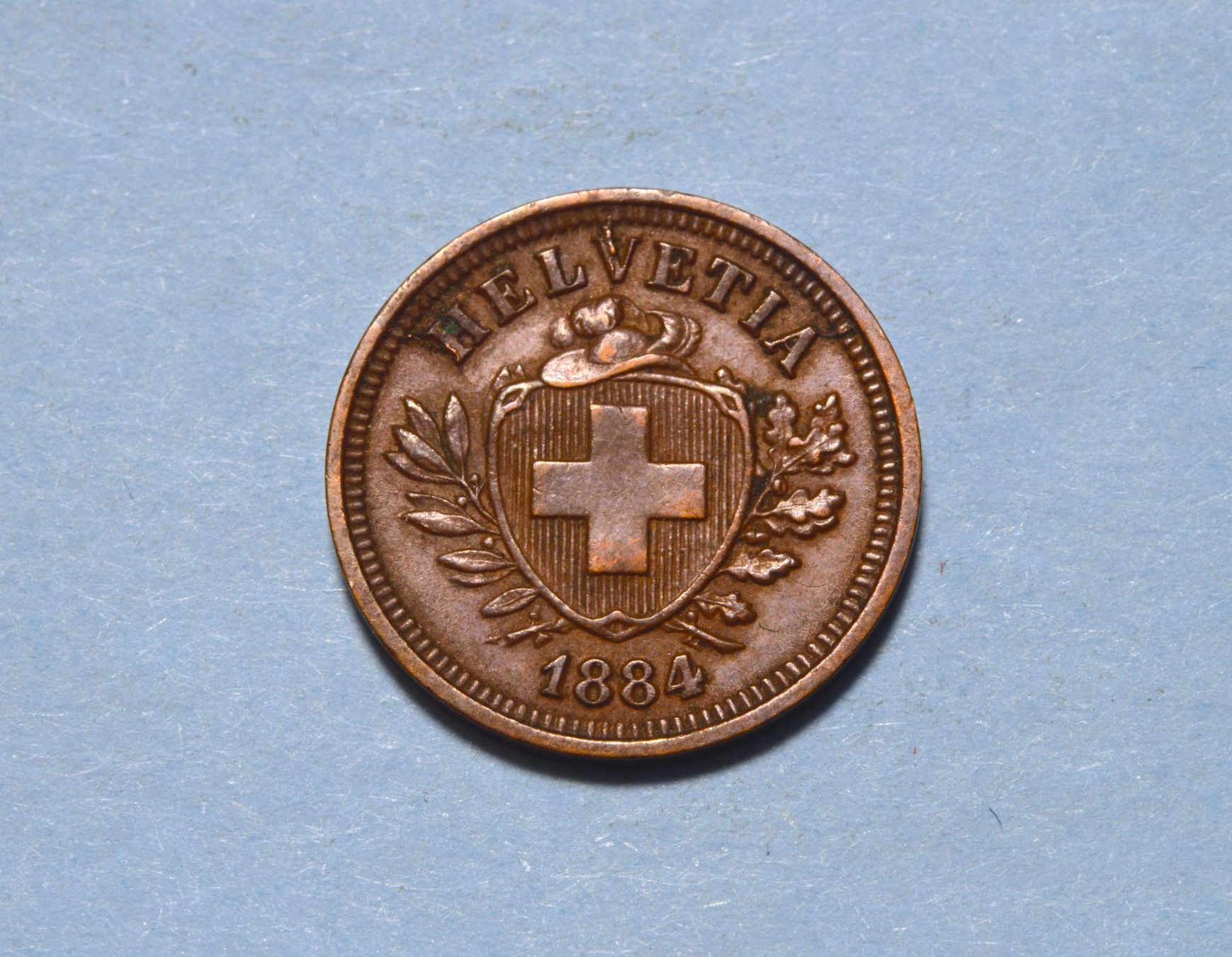 Toutes les monnaies: 1 Rappen 1884 – D'occasion à Oberglatt ZH par ZH111