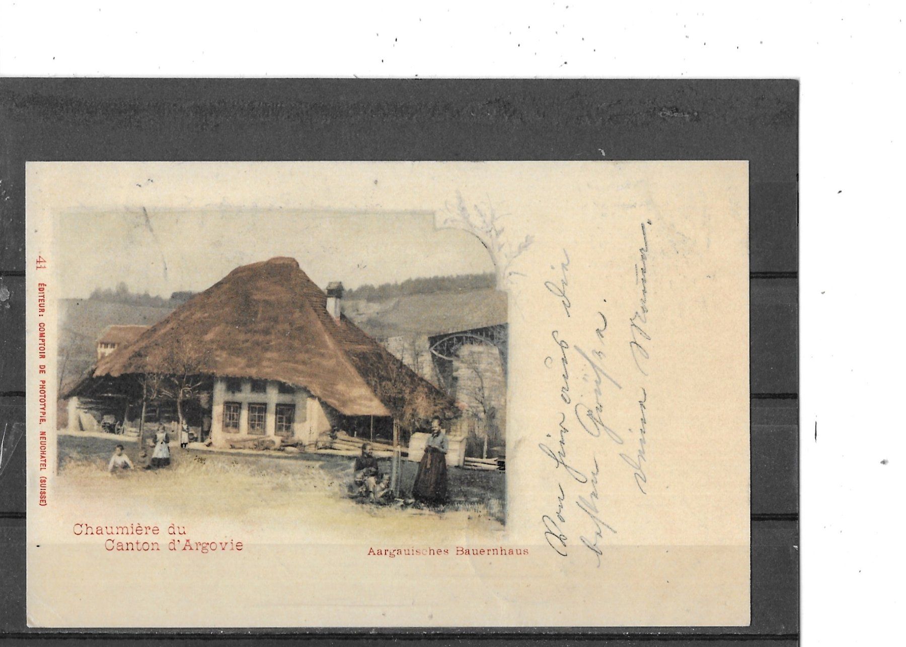 Cartes postales: AG Aargauer Bauernhaus 1899 – D'occasion à Schocherswil par Wilare