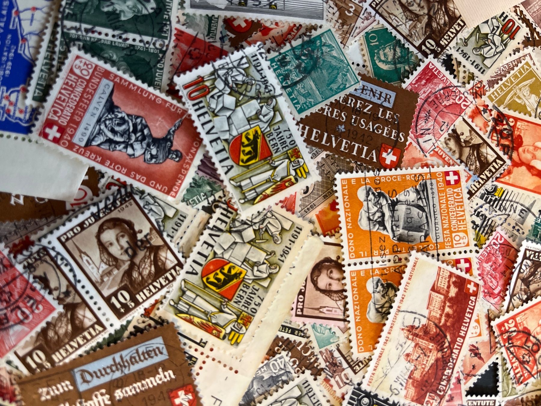 Tutti i francobolli: Briefmarken Lot ab Fr. 1.- – Usato da Dagmersellen venduto da wyss1982 7