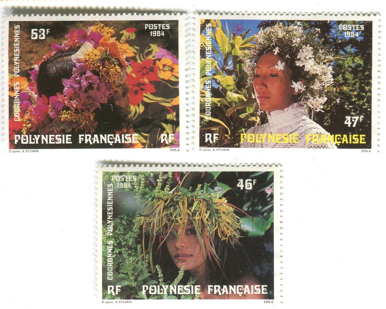 Tutti i francobolli: Briefmarken "Frauen". Französisch-Polynesien. – Nuovo e nell'imballaggio originale da Basel venduto da Butsch5