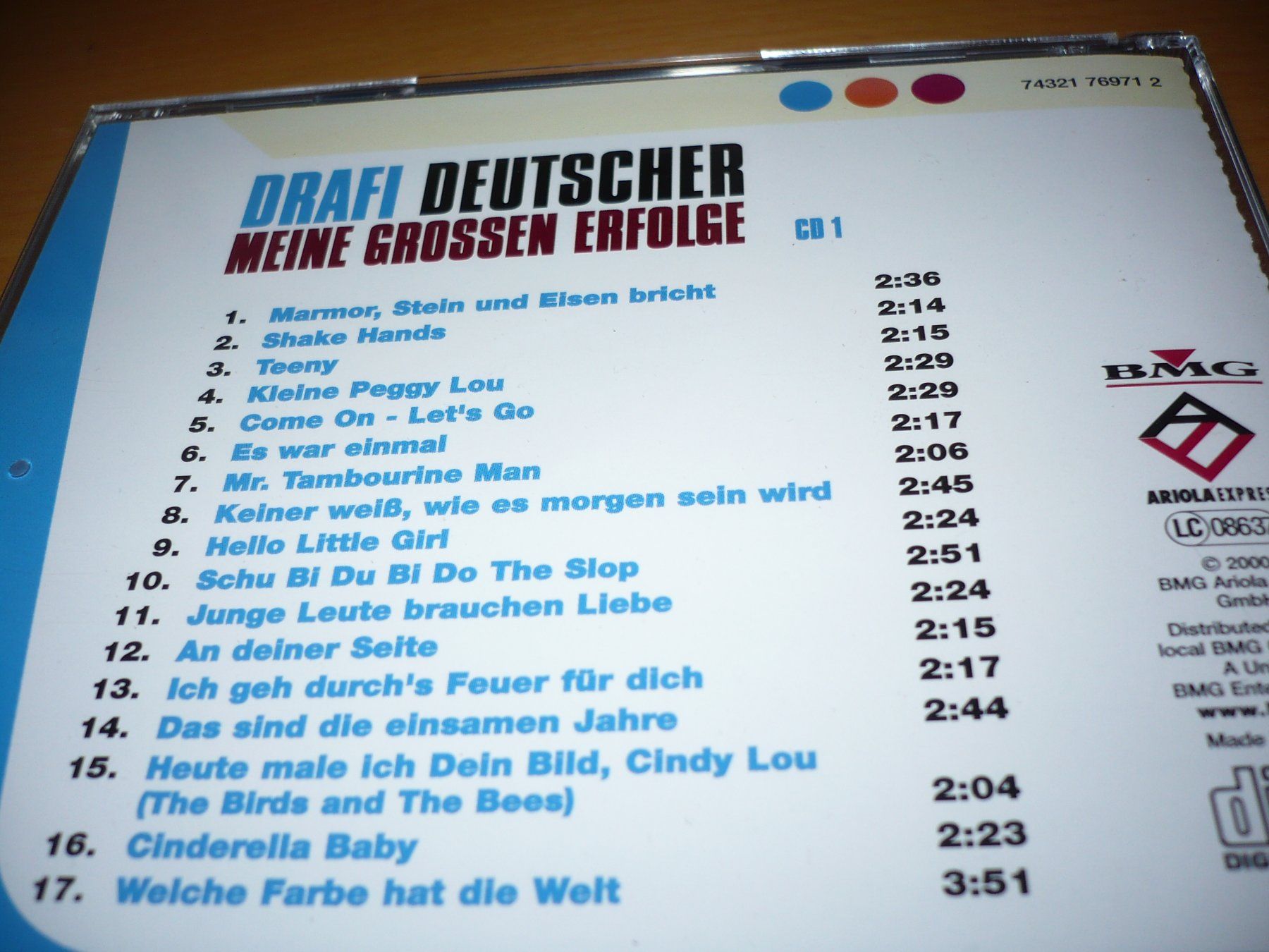 CD: DRAFI DEUTSCHER 3 CD Box – Usato da Merzligen venduto da Marthe22 2
