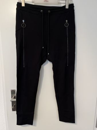 Schwarze Hose, kaum getragen, Grösse 40, Top Zustand!