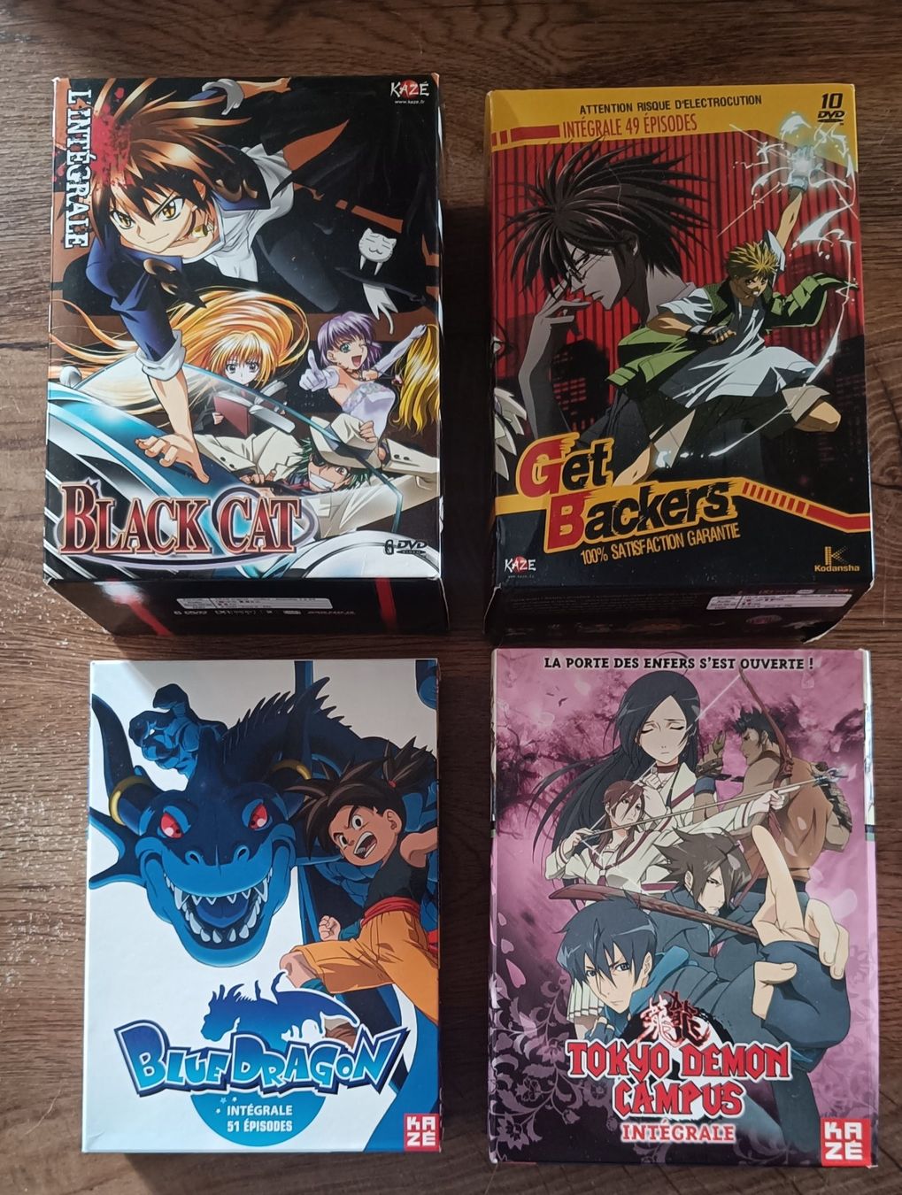 Tutti i DVDs: Pack Anime - 4 Coffrets - Edition Kaze - ENVOI OFFERT – Usato da Fribourg venduto da gzi_7tpn