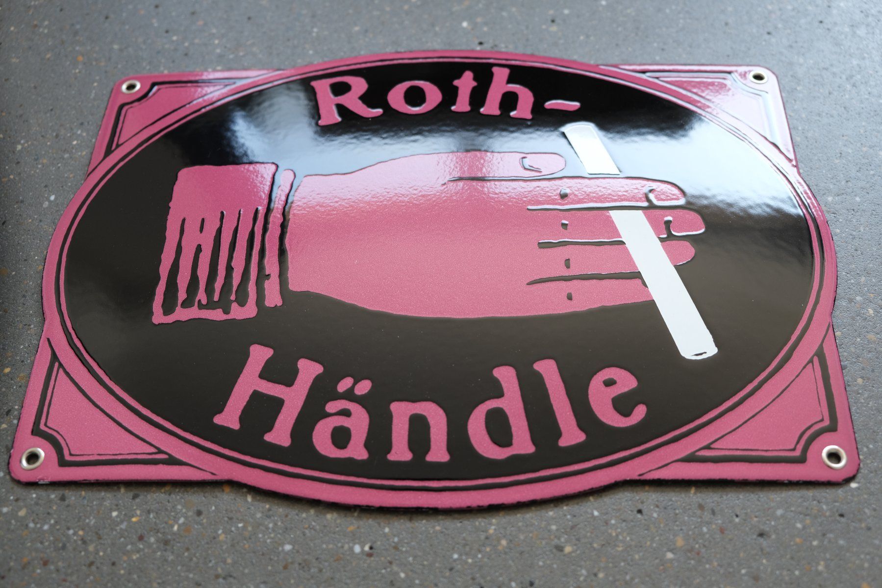 Ecriteaux: Emailschild - Roth-Händle – D'occasion à Zürich par hanso-foundation 1