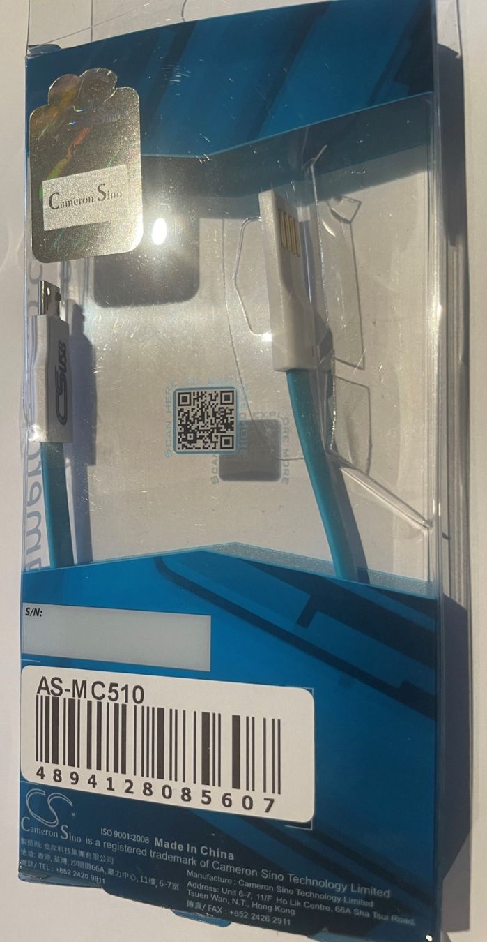 Cavi: USB A zu USB micro Kabel kurz AS-MC510 NEU – Nuovo e nell'imballaggio originale da Hinwil venduto da RomRay 2