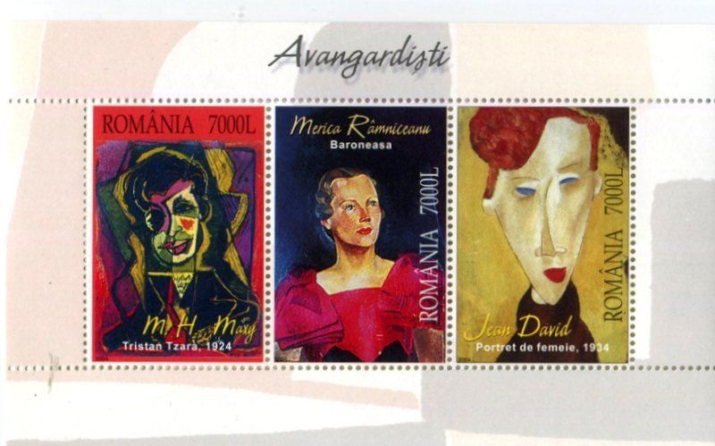 Tous les timbres: Block "Malerei". Rumänien. – Neuf avec emballage d'origine à Basel par Butsch5