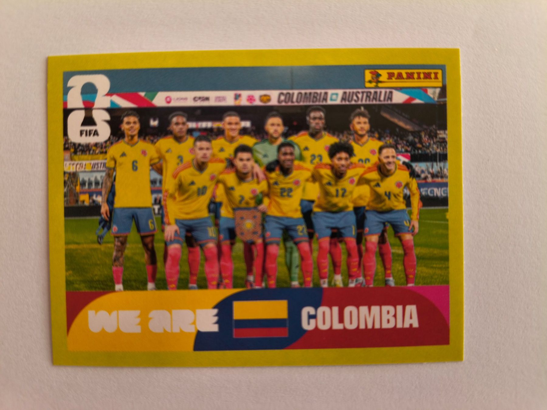 Panini Carte collezionabili: W Cup 2026 Colombie N° 13 – Nuovo (secondo la descrizione) da Fontainemelon venduto da cathare67