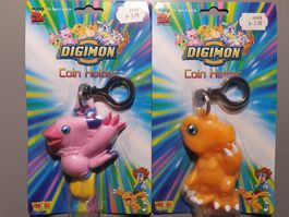 4 neue Digimon Anhänger aus dem Jahr 2000