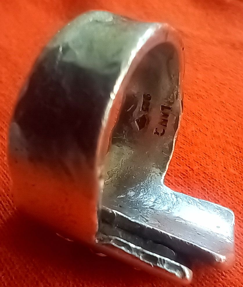 Anelli: Silber 925,Goldnieten 18k, Eugen Lang Basel – Usato da Basel venduto da kim_872m 3
