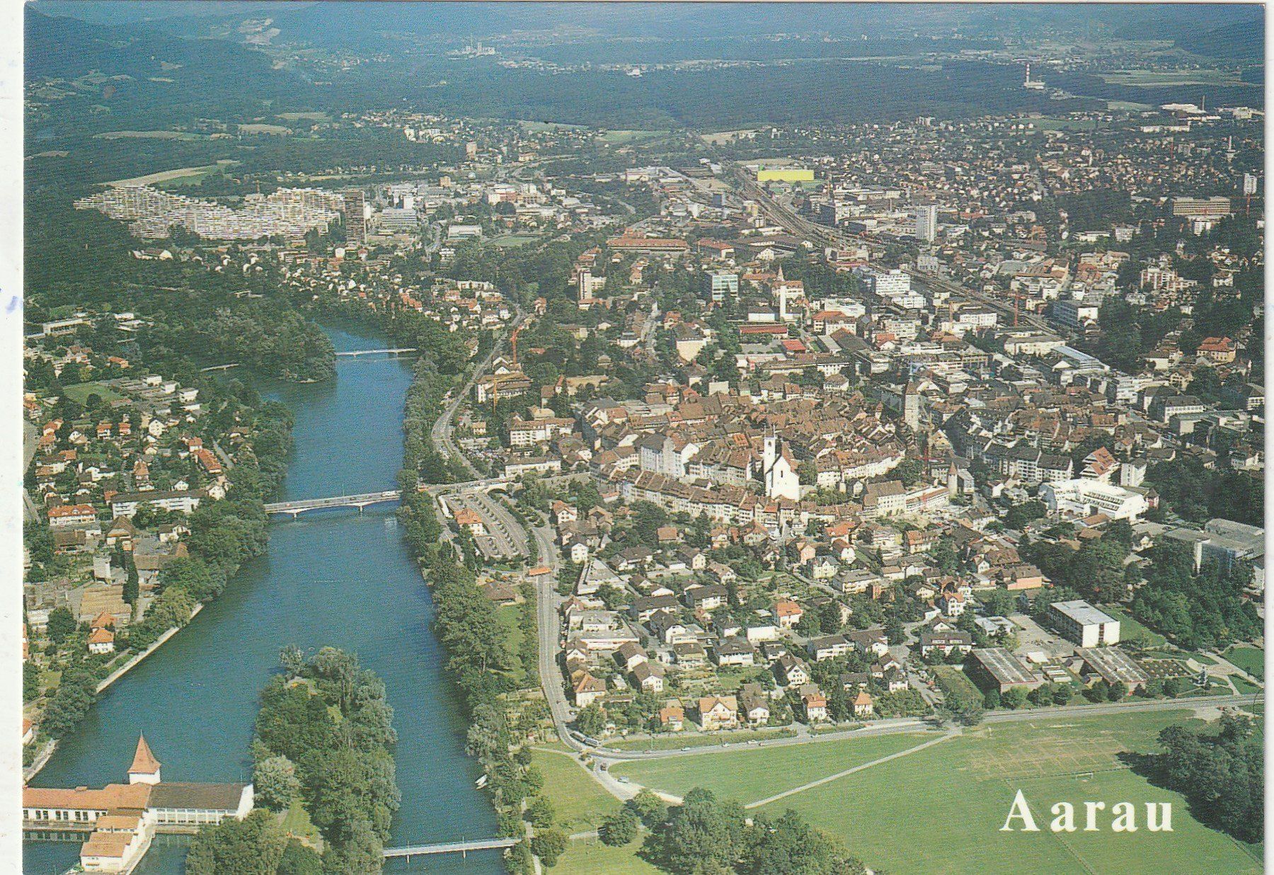 Cartoline postali: Aarau – Usato da Lumbrein venduto da made02