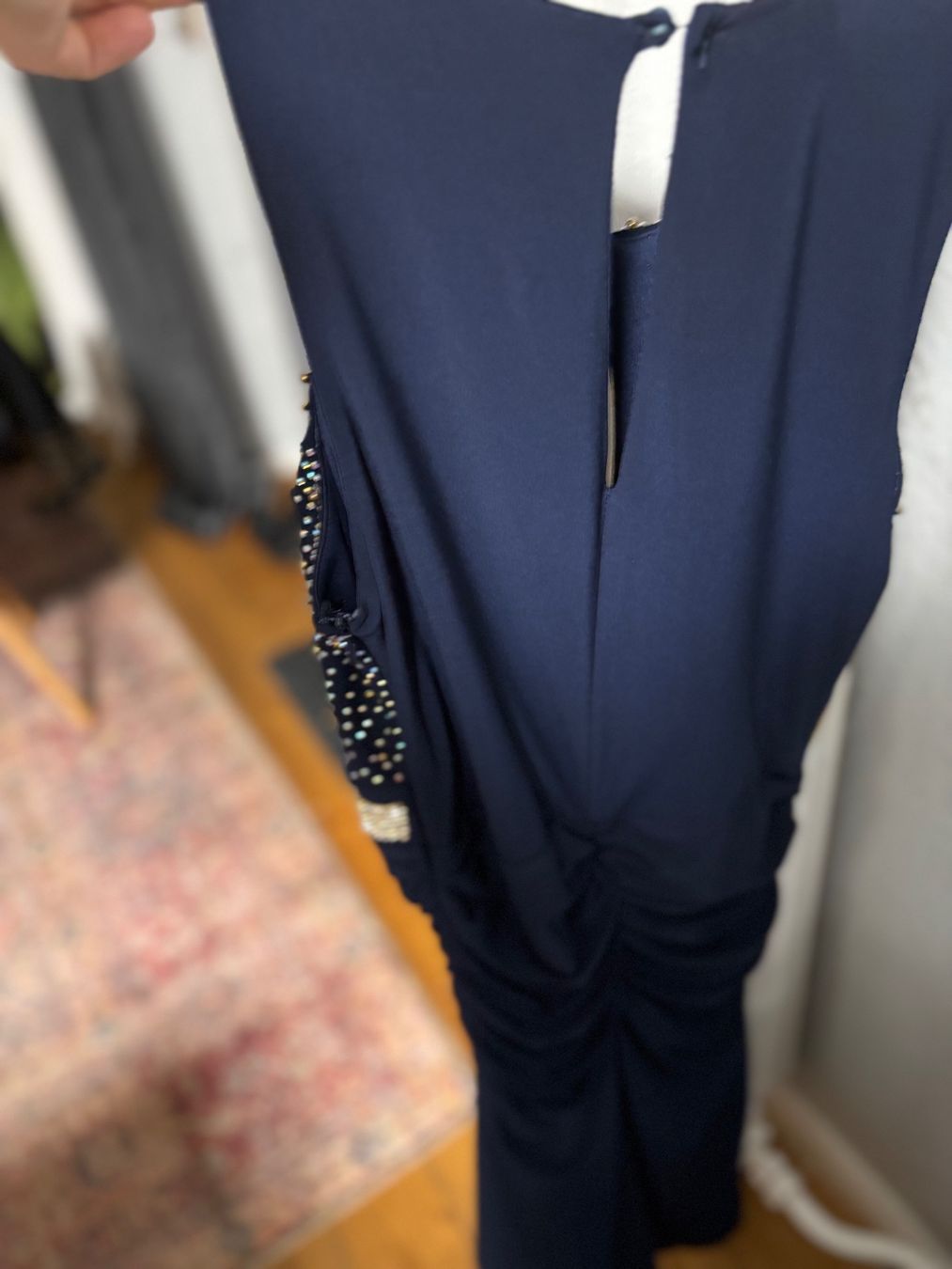 Vestiti: Abendkleid blau, Strass Grösse 36 – Usato da Kaltbrunn venduto da Modern 6