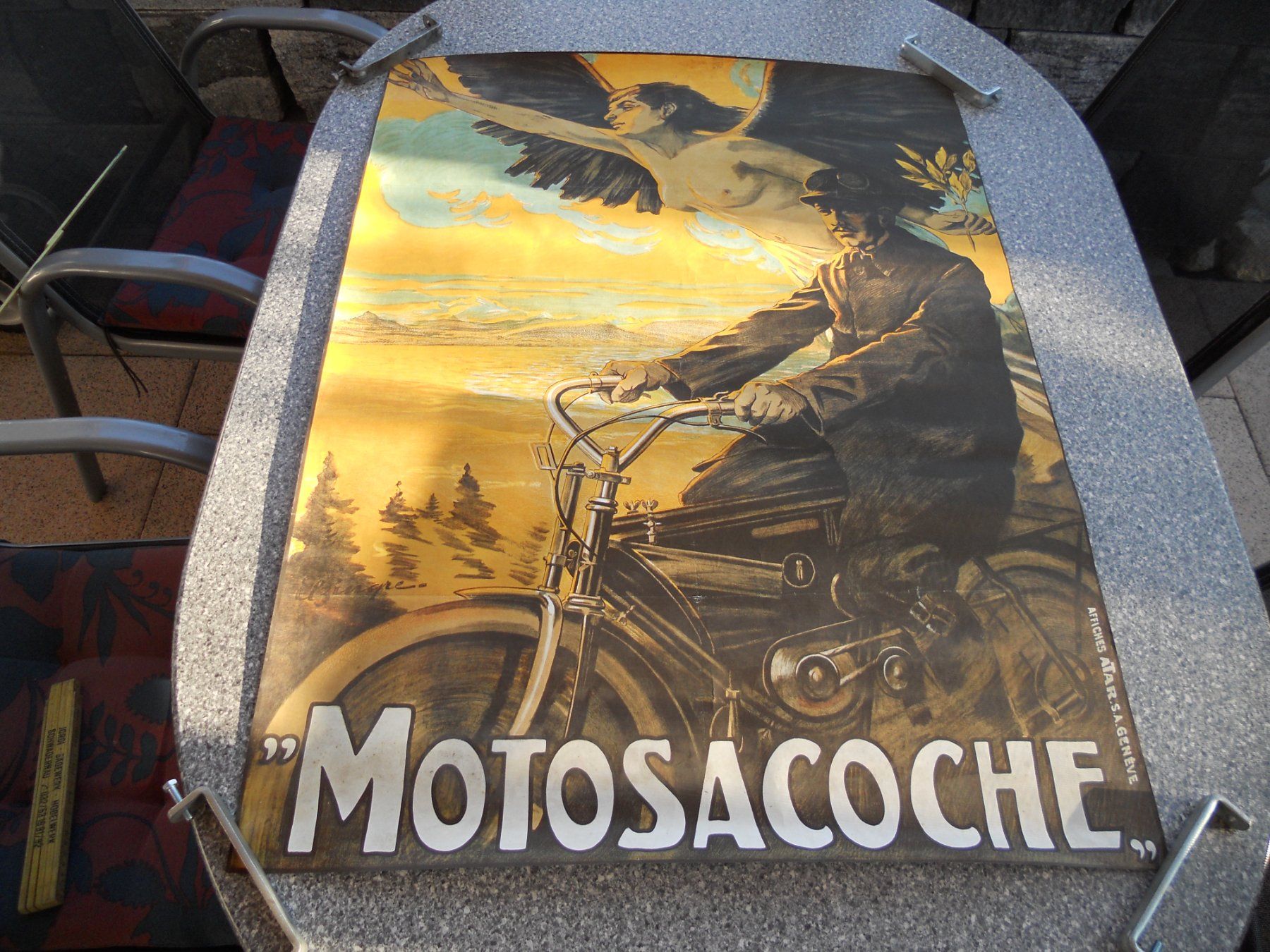 Poster & Bilder: Poster Motosacoche NOS – Neu (gemäss Beschreibung) aus jens von guzi-falcone 2