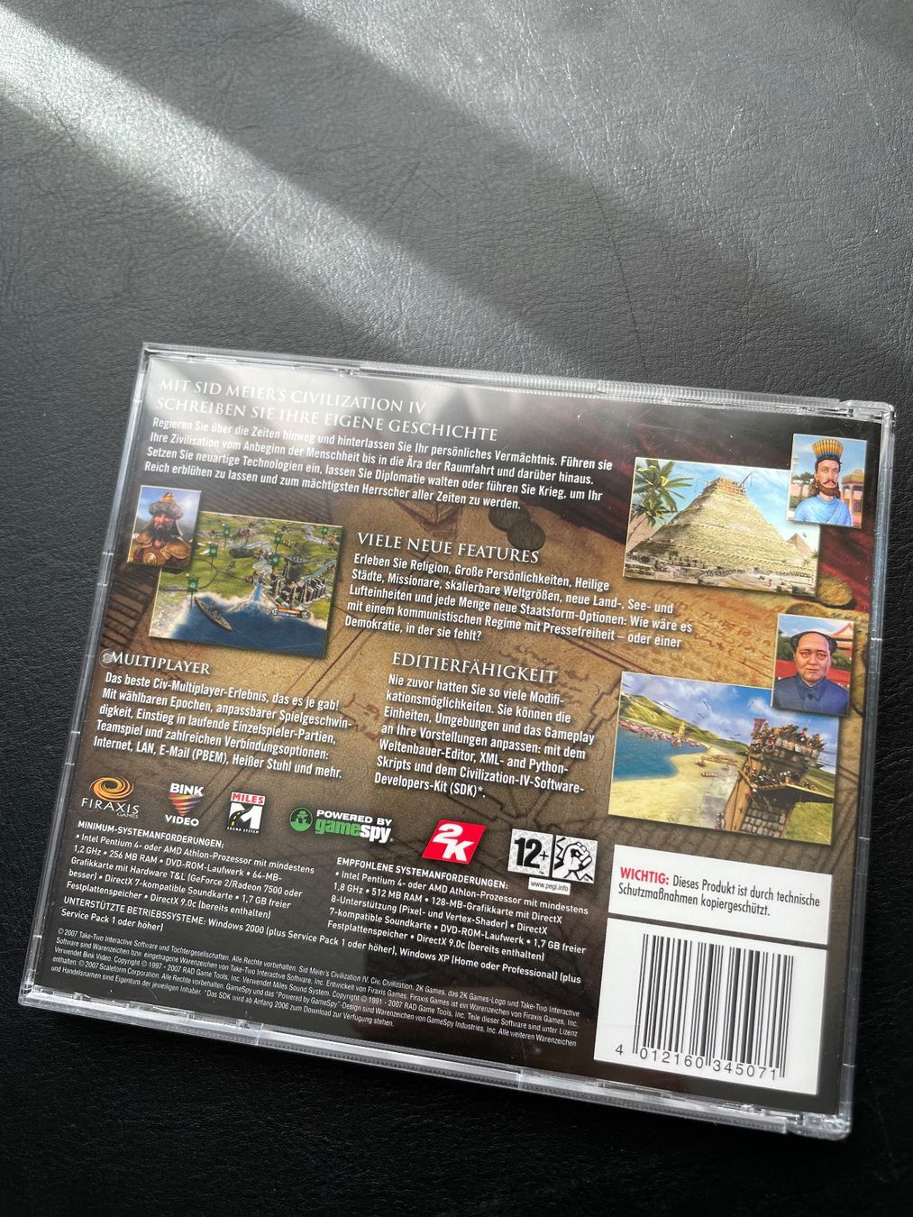 Giochi: PC Spiel: Sid Meier's Civilization IV (2K) – Usato da Winterthur venduto da ttltc 1