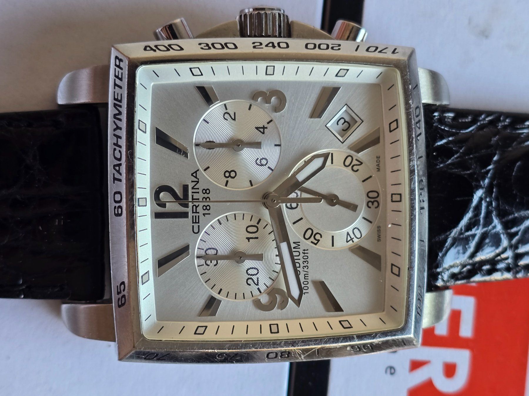 Certina Montres: Certina DS Podium  Date Cronograph XXL aus 2011 full set – D'occasion à Muri AG par Corredor 5