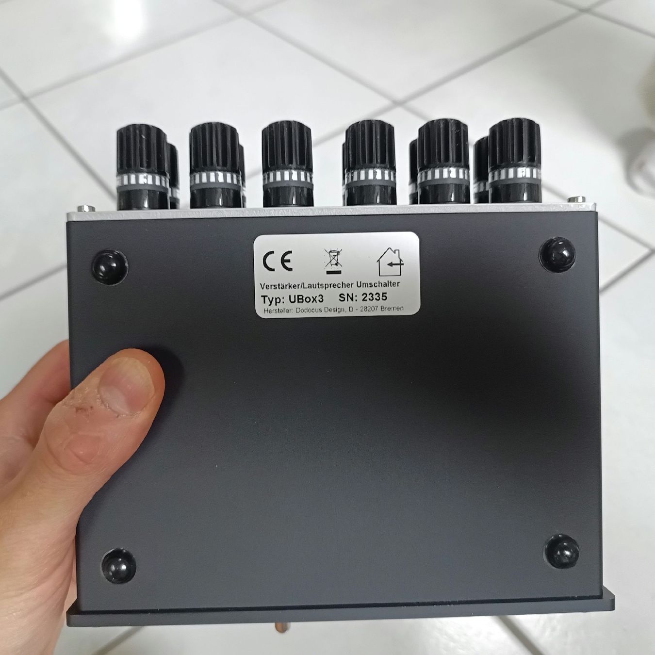Casse acustiche: Dodocus UBox3 mit WBT-708-Terminals – Nuovo (secondo la descrizione) da Courroux venduto da dric01 3