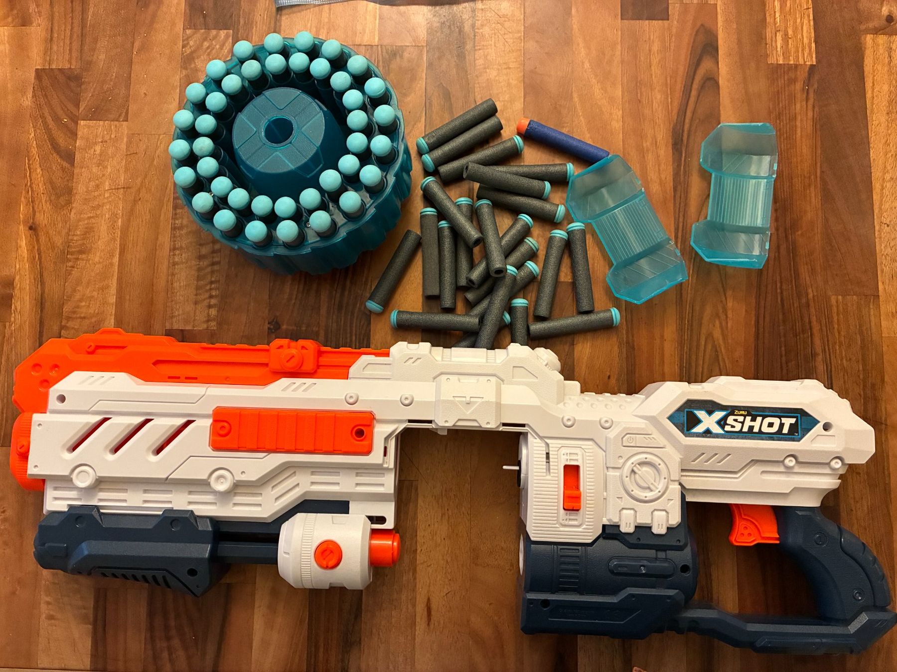 Nerf Spielzeuge: Nerf Zuru X SHOT Excel Turbo Advance 40 – Gebraucht aus Uster von wet_n2lk 1