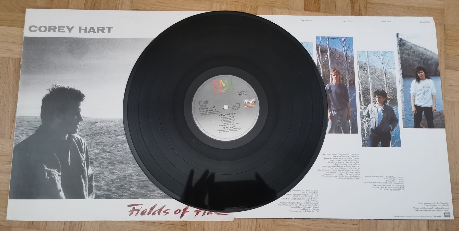 Dischi in vinile: Corey Hart - Fields of Fire - Schallplatte – Usato da Hochfelden venduto da Stburri0 2